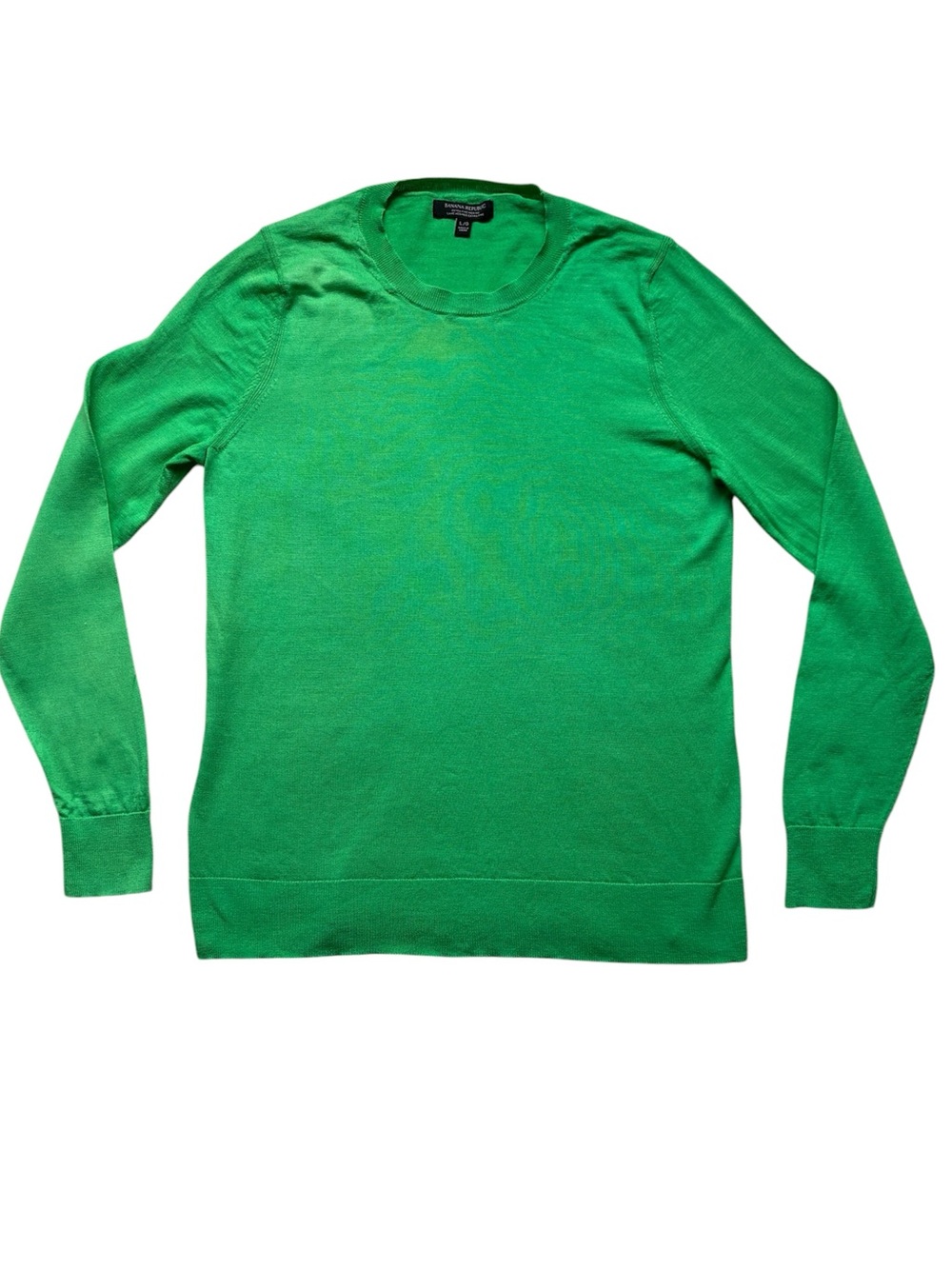 Banana Republic Women's Green Merino Sweater Size Large